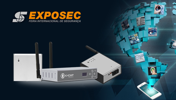 Gateways IoT e a oferta de sensores estão entre as novidades da Khomp para a Exposec 2018