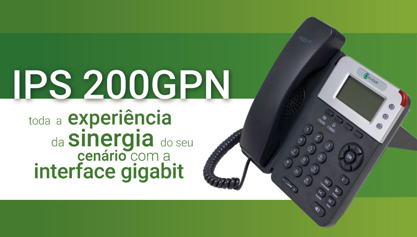 IPS 200 GPN telefones ip da khomp