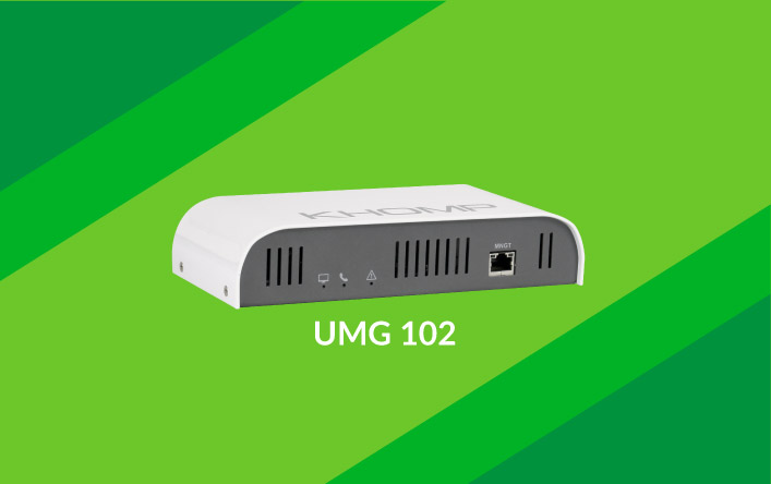 UMG 102 e atualizações na linha UMG